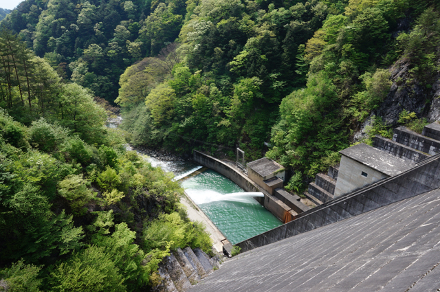 松川ダム 水力発電